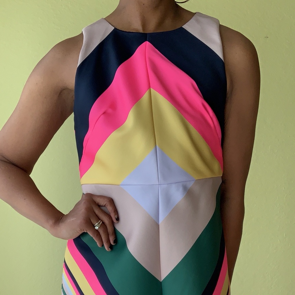 JCrew Collection Geometrical pattern dress